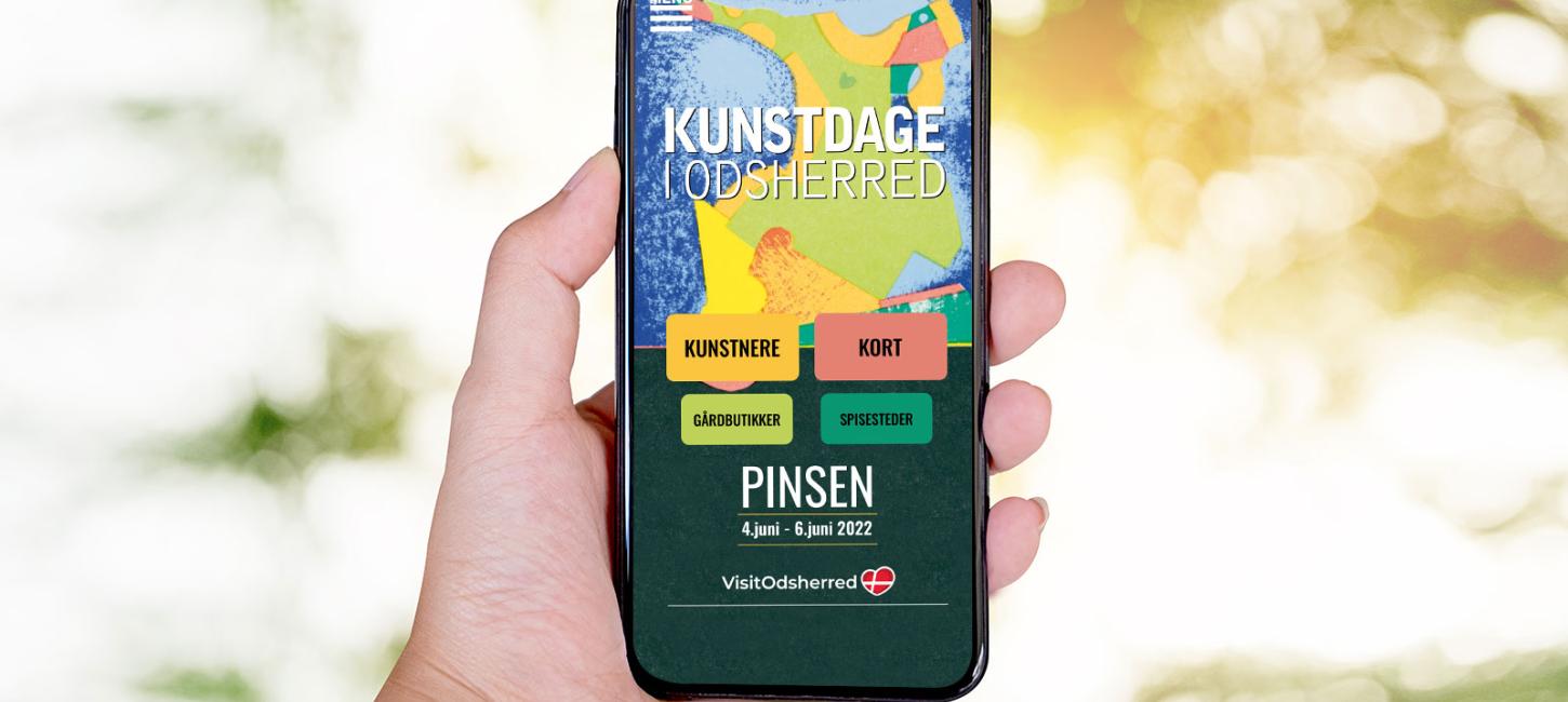 App | Kunstdage i Odsherred | Odsherreds Kunstdage | Kunst i pinsen | Pinseruten | Pinsekunst | Sjælland | Danmark