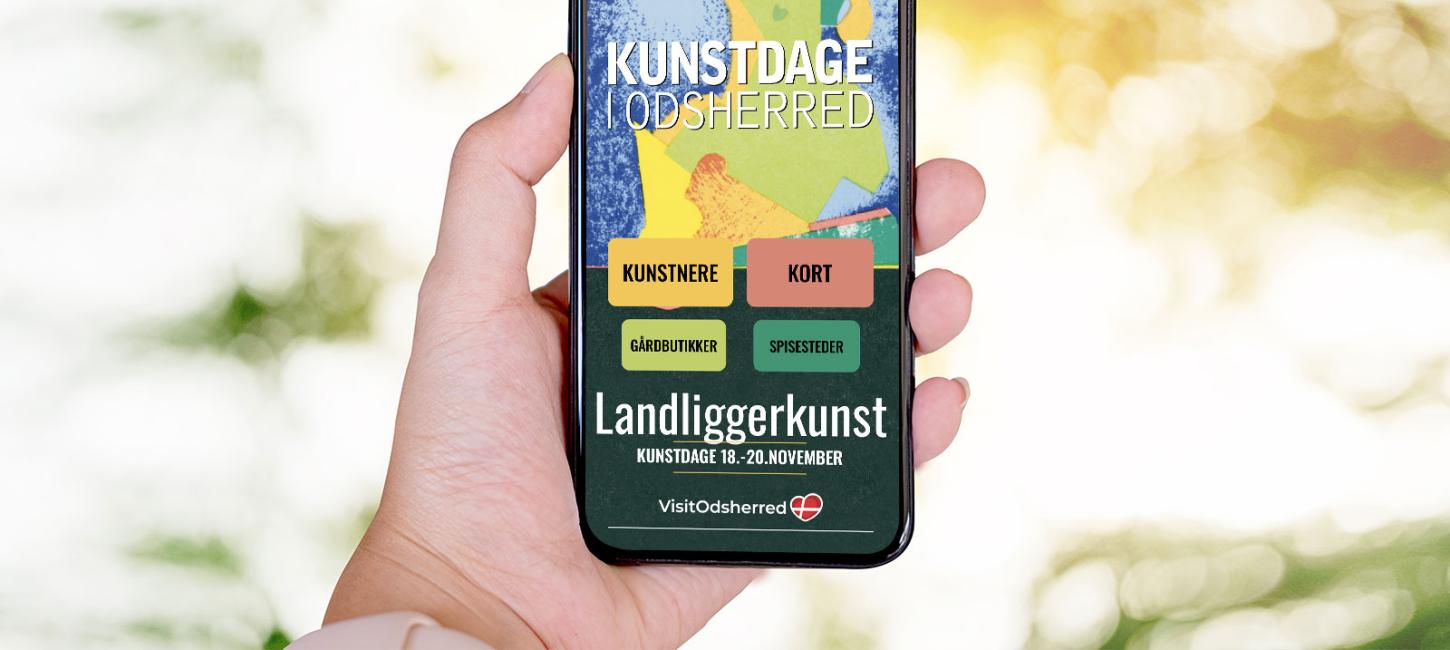 App | Kunstdage i Odsherred | Landliggerkunstdage | Odsherreds Kunstdage | Sjælland | Danmark
