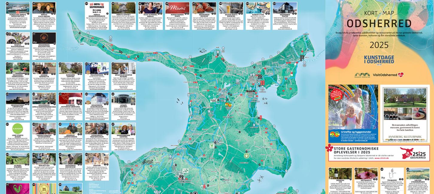 Kunstdage i Odsherred | Kunstkort | Oplevelseskort | Odsherred | Sjælland | Danmark