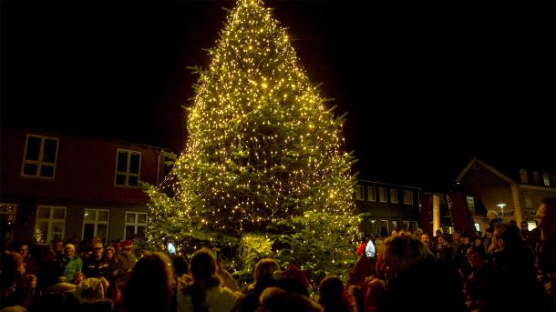 Juletræet tændes | Juletræstændinger | Odsherred | Sjælland | Danmark