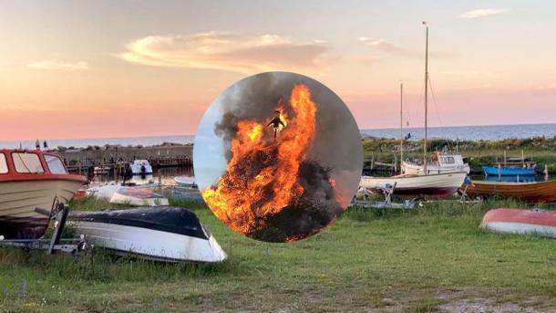 Sankt Hans | Bål | Klint Havn | 2024 | Odsherred | Sjælland | Danmark