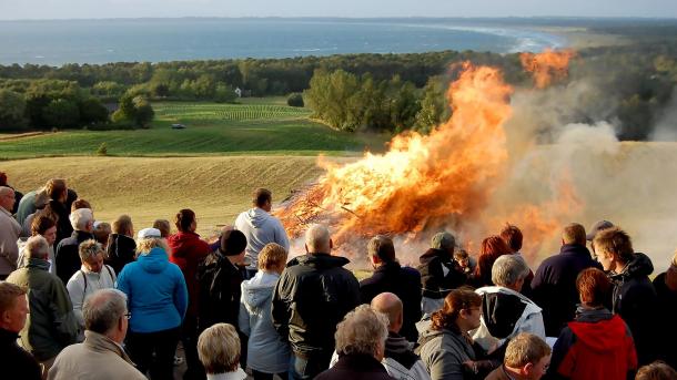 Sankt Hans | Bål | Høve Bylaug | 2024 | Odsherred | Sjælland | Danmark