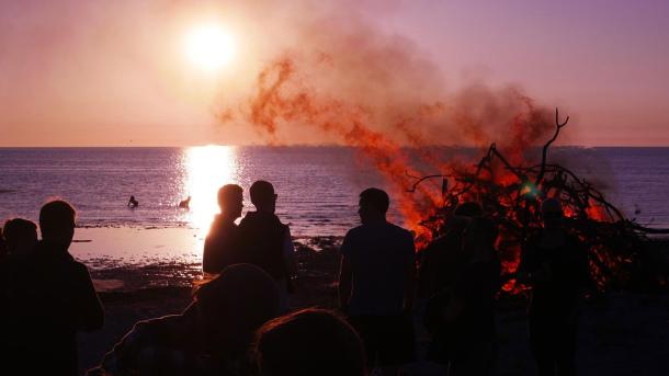 Sankt Hans | Bål | Sanddobberne Camping | 2025 | Odsherred | Sjælland | Danmark