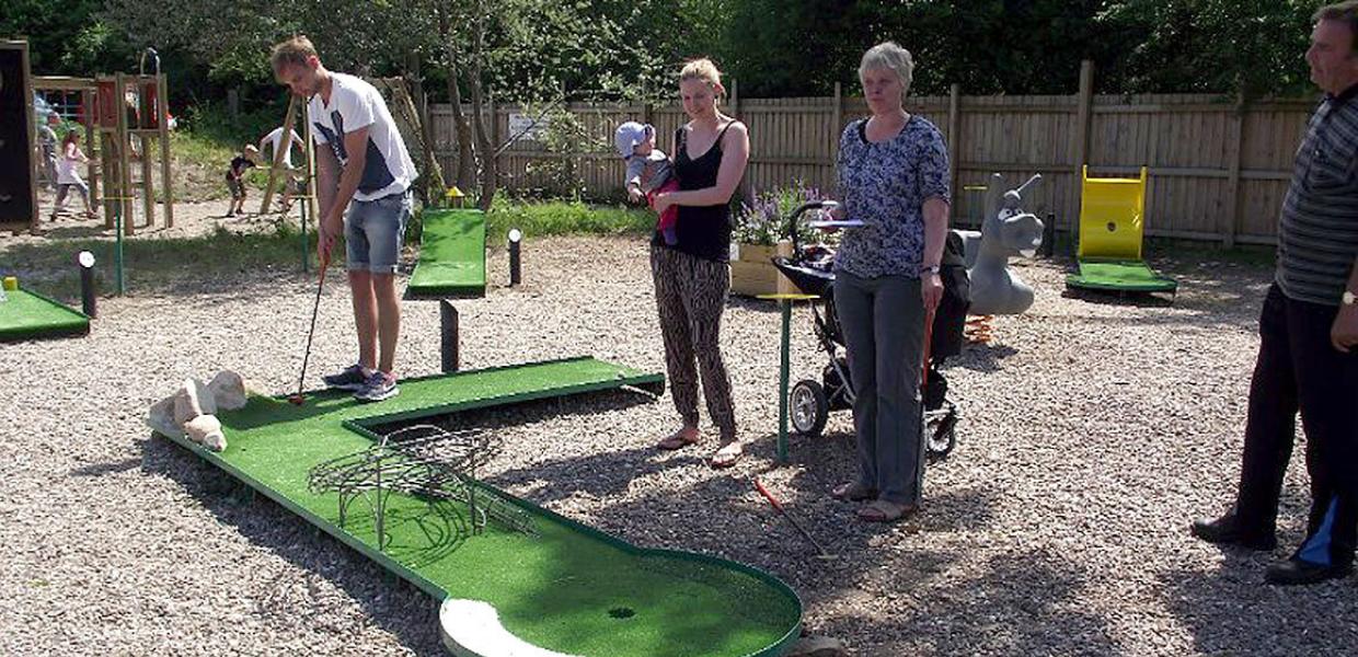 Minigolf | Baner | Odsherred | Sjælland | Danmark