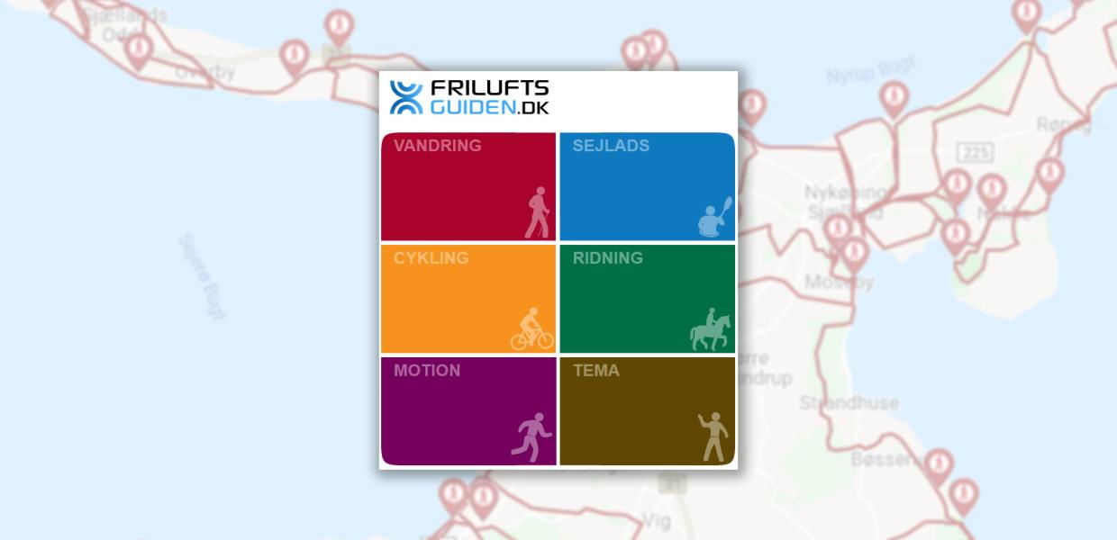 Friluftsguiden | Ruteplanlægger | Aktiv ferie | Odsherred | Sjælland | Danmark
