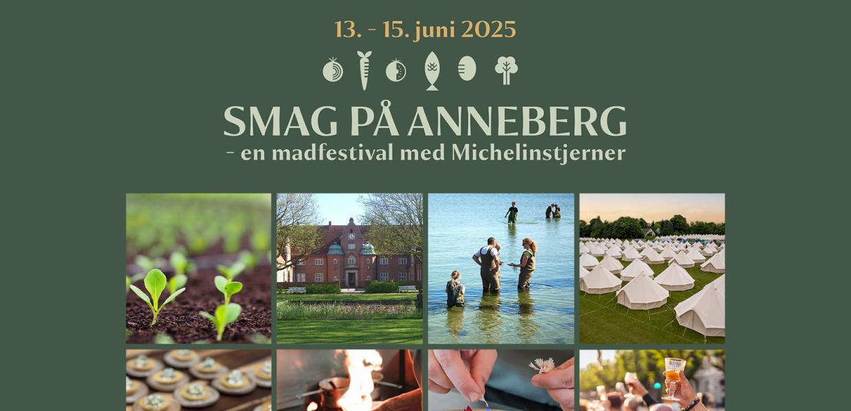 Smag på Anneberg 2025 | Madfestival | MICHELIN | Odsherred | Sjælland | Danmark