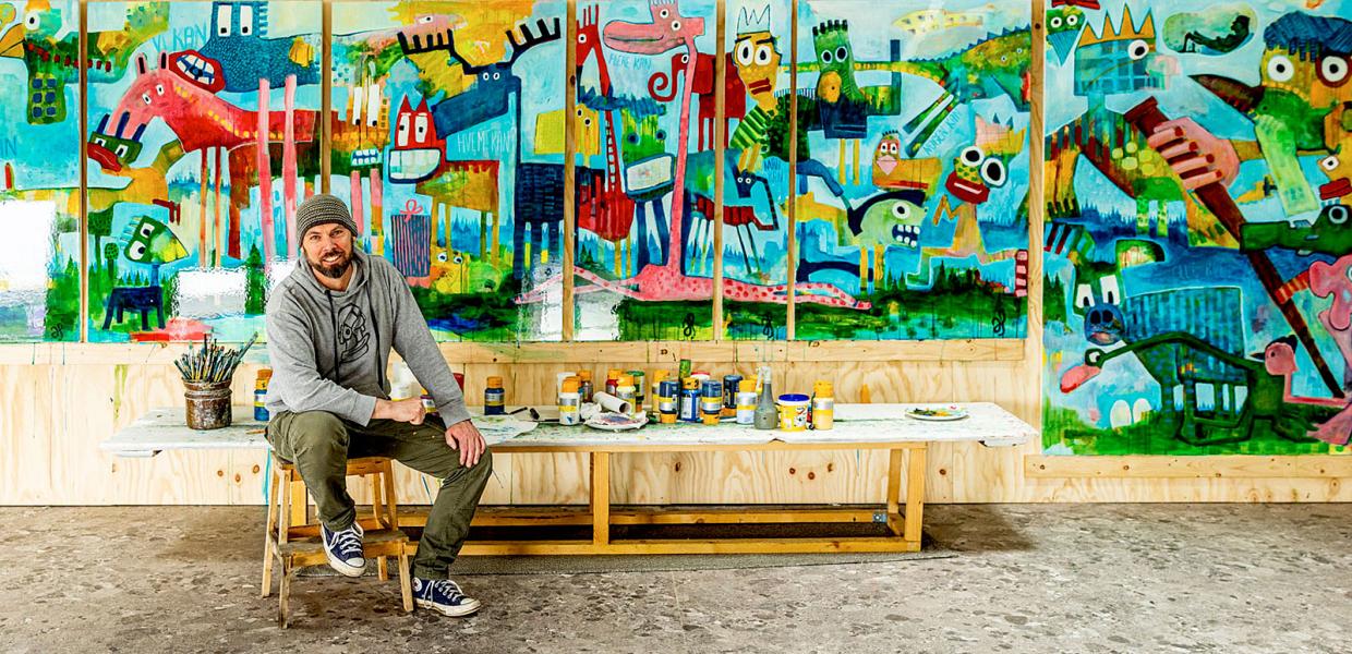 Kunstdage i Odsherred | 2026 | Odsherreds Kunstdage | Kunstruten | Sjælland | Danmark