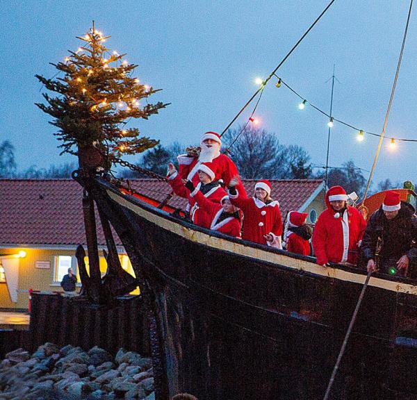 Julemanden ankommer til Rørvig | Det sker | Julehygge | Odsherred | Sjælland | Danmark