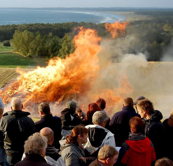 Sankt Hans | Bål | Høve Bylaug | 2025 | Odsherred | Sjælland | Danmark
