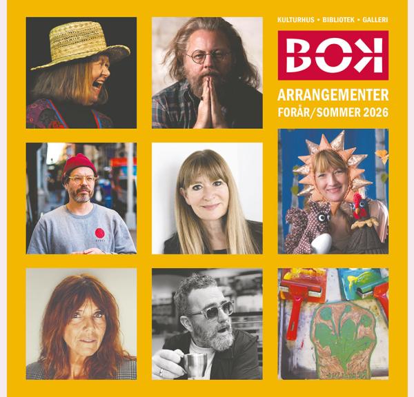 BOK | Biblioteker og Kulturhuse i Odsherred | Aktuelle events | Sjælland | Danmark