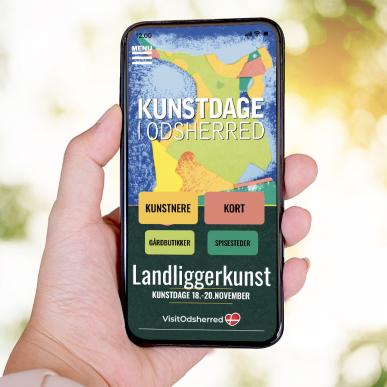 App | Kunstdage i Odsherred | Landliggerkunstdage | Odsherreds Kunstdage | Sjælland | Danmark