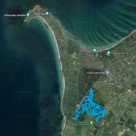 Ruten | Kortvisning | Geopark MTB Grand Prix | 2024 | Mountainbike-løb i Odsherred | Sjælland | Danmark